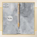 PARKER Pióro wieczne IM PREMIUM WARM GREY GT (F)