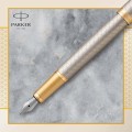 PARKER Pióro wieczne IM PREMIUM WARM GREY GT (F)