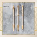 PARKER Pióro wieczne IM PREMIUM WARM GREY GT (F)