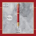 PARKER Pióro wieczne IM PREMIUM Red GT (F)