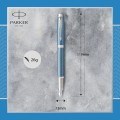 PARKER Pióro wieczne IM PREMIUM Blue Grey CT (F)