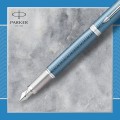PARKER Pióro wieczne IM PREMIUM Blue Grey CT (F)