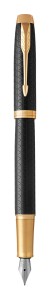PARKER Pióro wieczne IM Premium BLACK GT (F)
