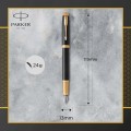 PARKER Pióro wieczne IM PREMIUM Black GT (F)