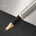 PARKER Zestaw podarunkowy duo IM BRUSH METAL GT (długopis + pióro kulkowe), 2093217