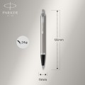 PARKER Zestaw podarunkowy duo IM STAINLESS STEEL CT PREMIUM