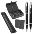 PARKER Zestaw podarunkowy duo IM BLACK CT PREMIUM