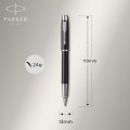 PARKER Zestaw podarunkowy duo IM BLACK CT PREMIUM