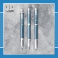 PARKER Pióro kulkowe IM Premium BLUE GREY CT
