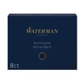 Waterman Naboje czarne długie Standard 8 szt do pióra wiecznego