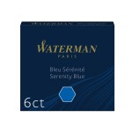Waterman Naboje niebieskie International 6 szt do pióra wiecznego