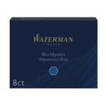 Waterman Naboje granatowe długie Standard 8 szt do pióra wiecznego