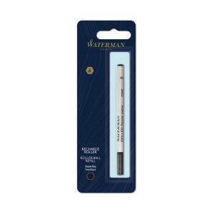 WATERMAN Wkład do pióra kulkowego czarny F – 1964019