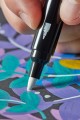 SHARPIE markery akrylowe koncówka stożkowa 2 szt - zestaw BIAŁY CZARNY