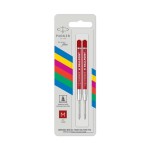 PARKER Wkłady do długopisu czerwone 2 szt QUINKflow economy M - 2166545