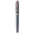 Parker IM Rituals Turquoise Slate pióro wieczne – turkusowy metalowy korpus i złote wykończenia