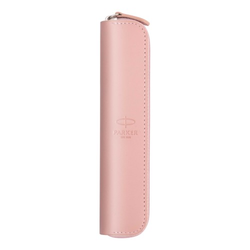 PARKER Etui skórzane piórnik na pióro i długopis RÓŻOWE - 2186242