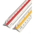Rotring T1 skalówka – czytelne podziałki 1:20, 1:25, 1:50, 1:75, 1:100, 1:125