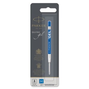 PARKER Wkład żelowy do długopisu niebieski Quink GEL M - 1950346 