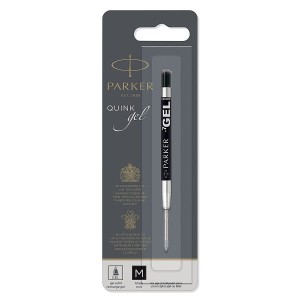PARKER Wkład żelowy do długopisu czarny Quink GEL M - 1950344