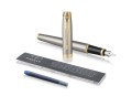 PARKER Zestaw podarunkowy duo IM BRUSH METAL GT (długopis + pióro kulkowe), 2093217