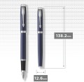 PARKER Pióro wieczne IM MATTE BLUE (M), 1931654